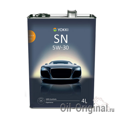 Моторное масло YOKKI Experience 5W-30 SN/CF (4л)