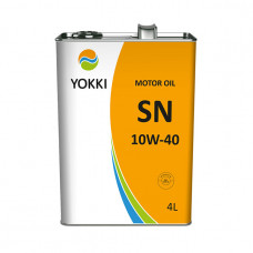 Моторное масло YOKKI 10W-40 SN/CF (4л)
