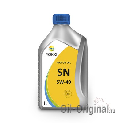 Моторное масло YOKKI 5W-40 SN/CF (1л)