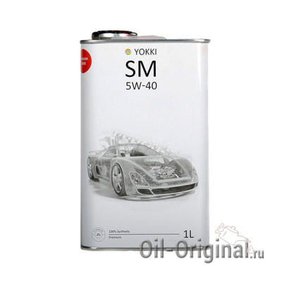 Моторное масло YOKKI Premium 5W-40 SM/CF (1л)