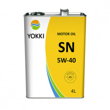 Моторное масло YOKKI 5W-40 SN/CF (4л)