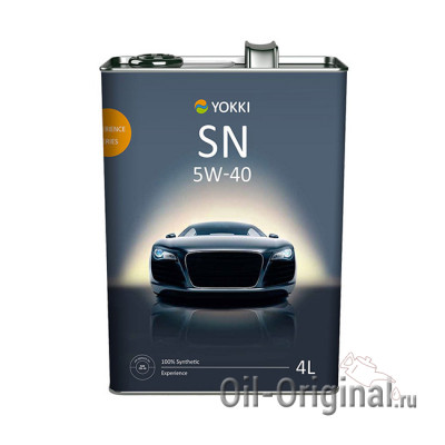 Моторное масло YOKKI Experience 5W-40 SN/CF (4л)